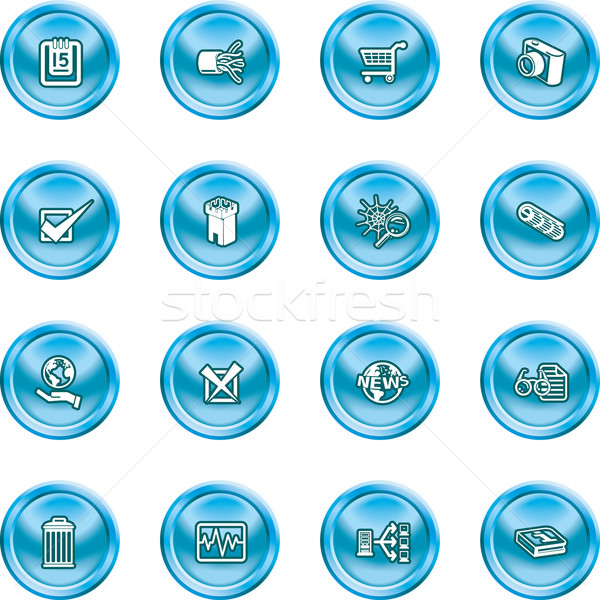  computer and web icons  Stock photo © Krisdog