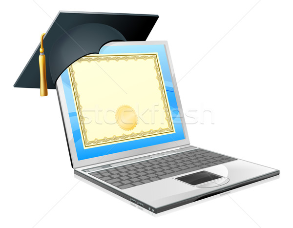Education laptop concept Stock photo © Krisdog