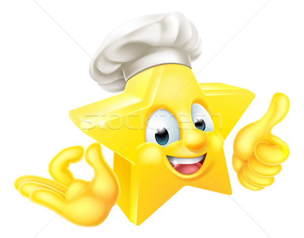 Star Chef Mascot Stock photo © Krisdog
