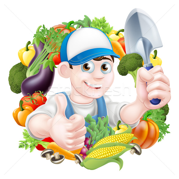 Vegetable Gardener Stock photo © Krisdog