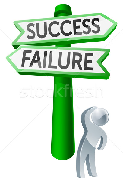 Success or Failure concept Stock photo © Krisdog