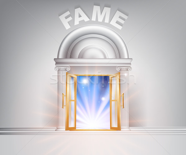 Door to Fame  Stock photo © Krisdog