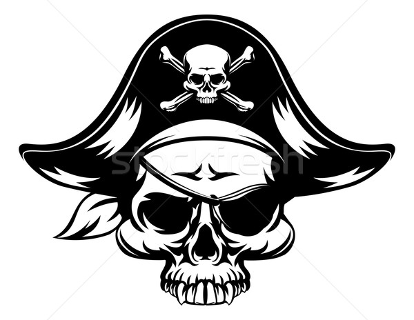 Skull Pirate  Stock photo © Krisdog