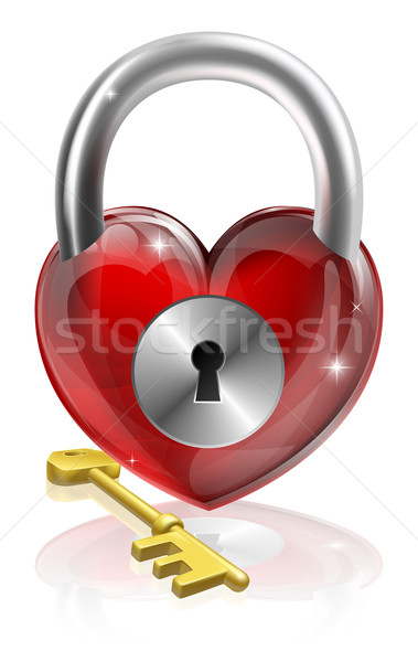 Key to your heart Stock photo © Krisdog