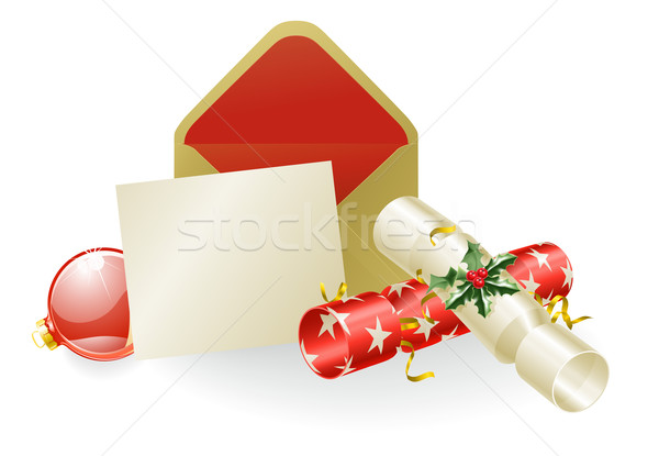 Christmas message concept Stock photo © Krisdog