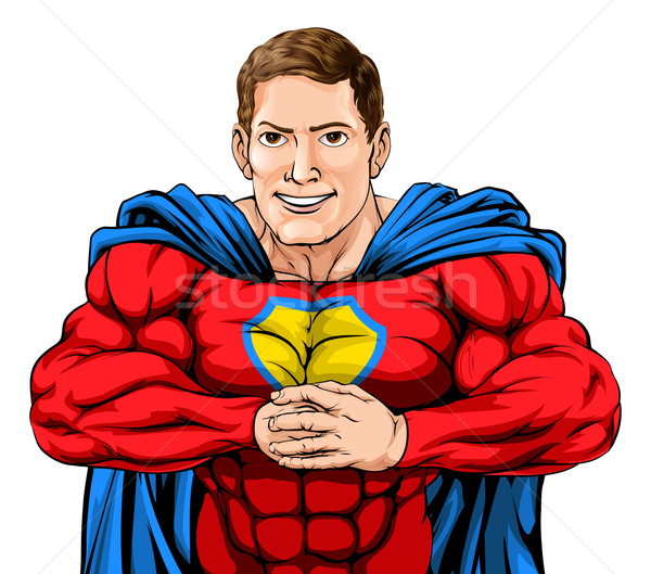 Stock photo: Superhero