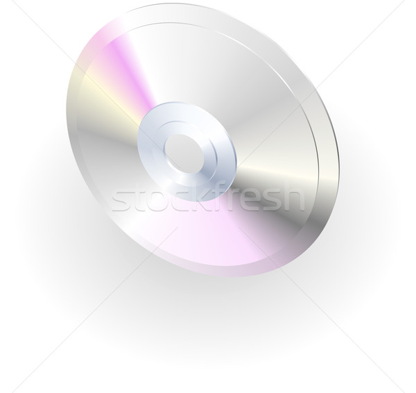 光盤 插圖 光盤 音樂 軟件 反射 商業照片 © Krisdog