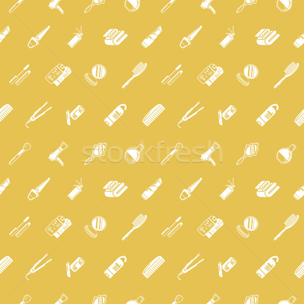 Seamless cosmetics background texture Stock photo © Krisdog