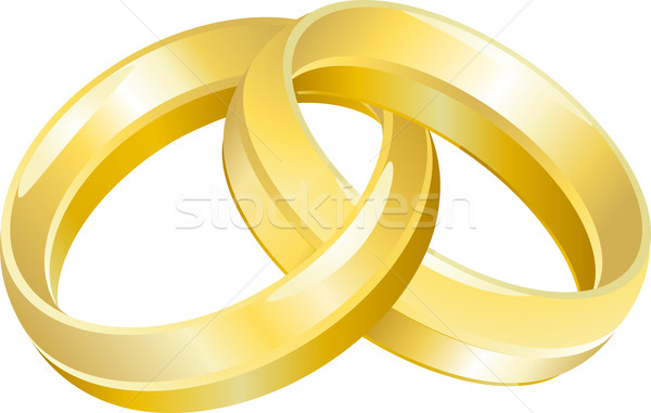  wedding bands or rings  Stock photo © Krisdog