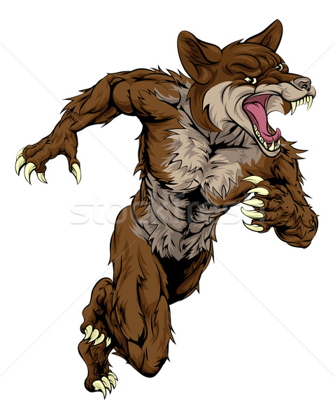 Coyote Sports Mascot Stock photo © Krisdog