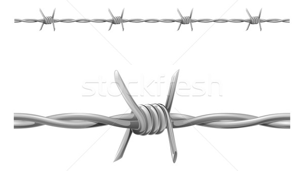 Barbed wire Stock photo © Krisdog