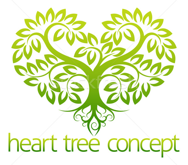 Heart tree concept Stock photo © Krisdog