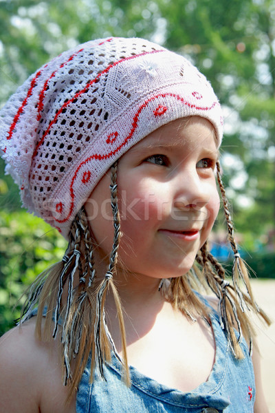 Fille portrait émotionnel enfant [[stock_photo]] © krugloff