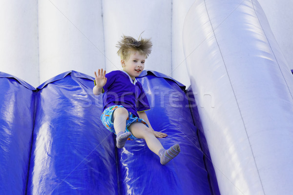 Children's joy of entertainment  Stock photo © krugloff