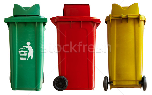 recycling bins Stock photo © kttpngart