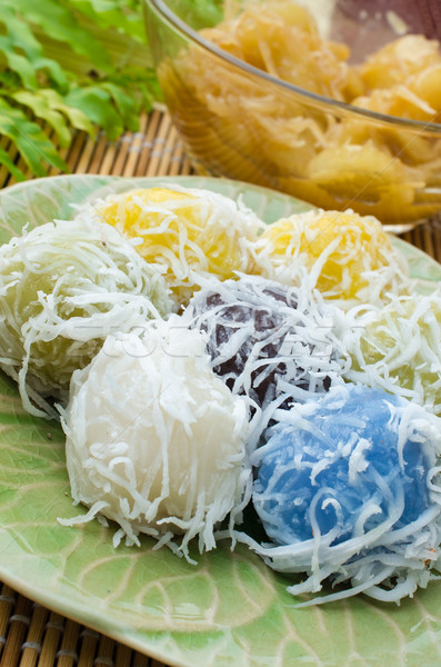 Thai traditional dessert Stock photo © kttpngart