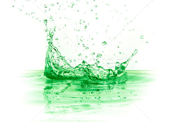 green liquid splash Stock photo © kubais