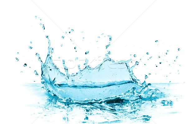 turquoise water splash Stock photo © kubais