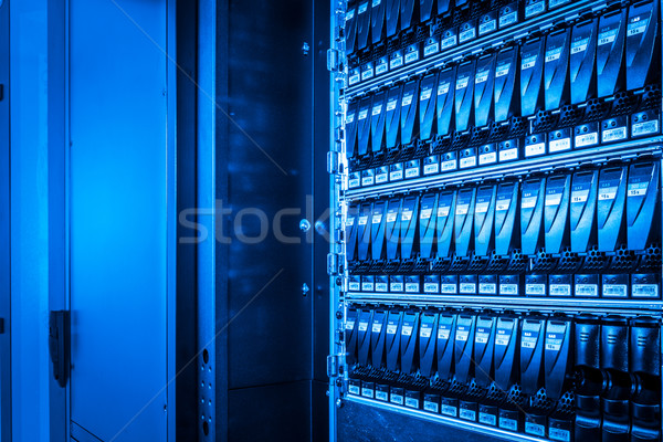 Centro de datos negocios tecnología servidor red habitación Foto stock © kubais