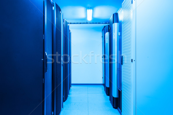 Netzwerk Server Zimmer Business Computer Internet Stock foto © kubais