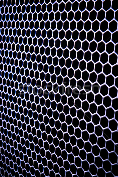 Abstract metalic grilă metal calculator tehnologie Imagine de stoc © kubais