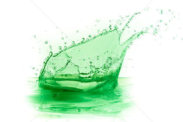 green liquid splash Stock photo © kubais