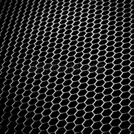 Abstract metallico griglia metal computer tecnologia Foto d'archivio © kubais