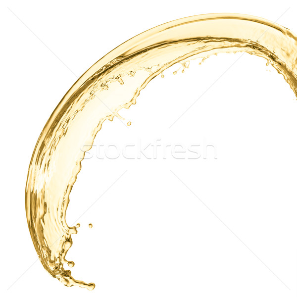 splash of white wine Stock photo © kubais