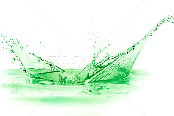 green liquid splash Stock photo © kubais