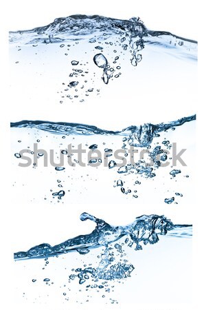 water splashing set Stock photo © kubais