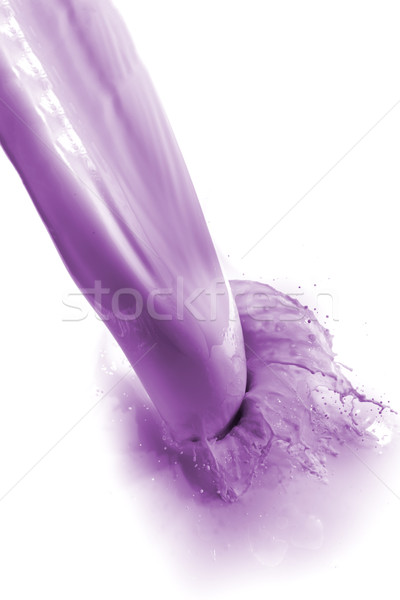 Stock photo: blueberry drink