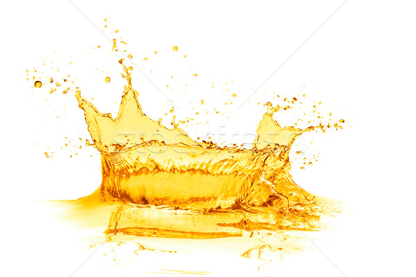 orange juice splash Stock photo © kubais