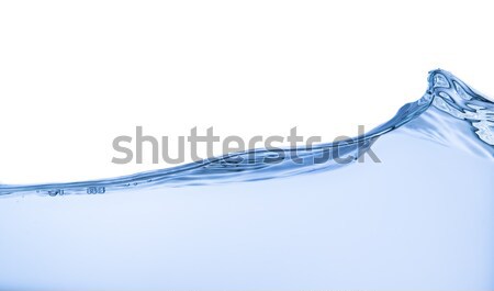 Foto stock: Turquesa · aislado · blanco · resumen · luz