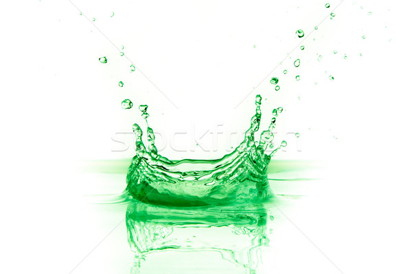 green liquid splash Stock photo © kubais