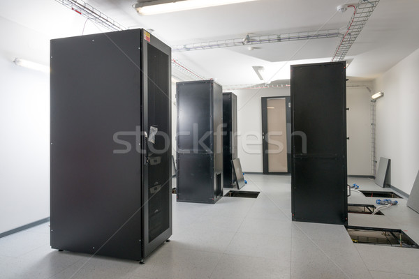 服務器 房間 數據中心 安全 網絡 通訊 商業照片 © kubais