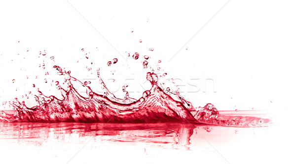 red wine splash Stock photo © kubais