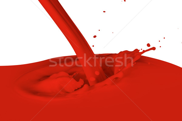 splashing paint Stock photo © kubais