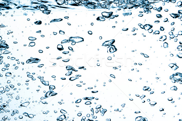Stock photo: bubbles in water