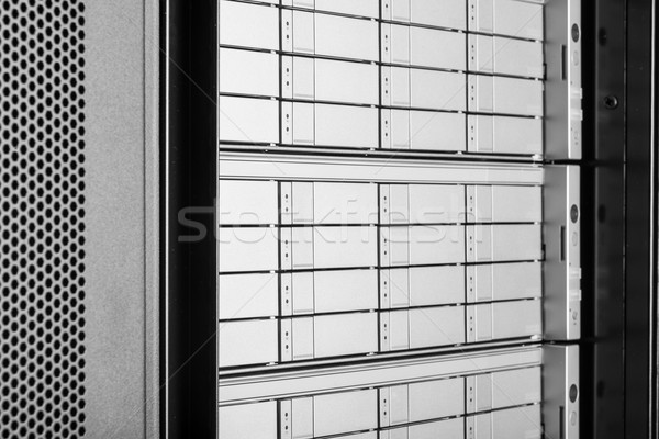 Centro de datos hardware Internet habitación puerta servidor Foto stock © kubais