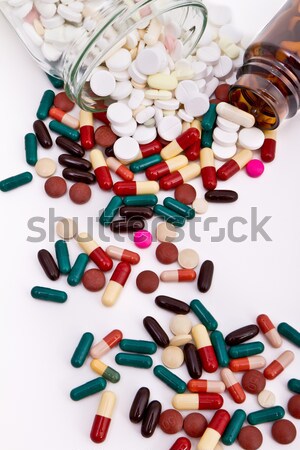 tablets and capsules Stock photo © kubais