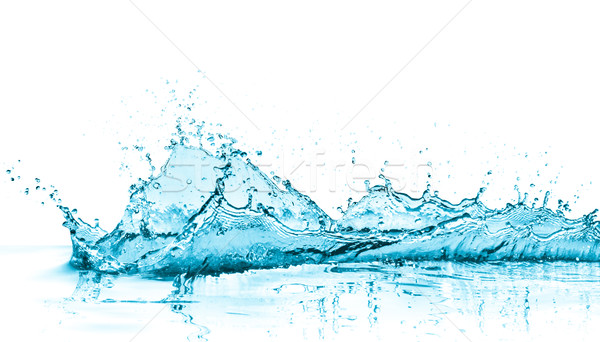 Turquesa aislado blanco agua resumen Foto stock © kubais