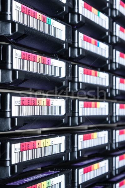Rechenzentrum Lagerung Internet Zimmer abstrakten Technologie Stock foto © kubais
