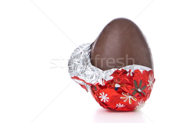 chocolate easter egg Stock photo © kubais