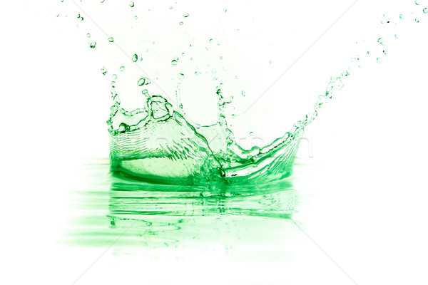 green liquid splash Stock photo © kubais