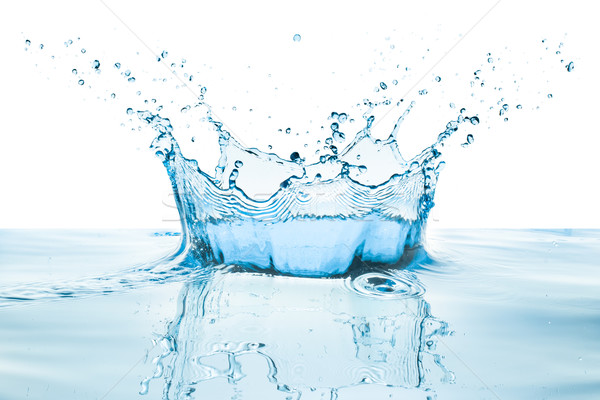 Riflessione acqua abstract natura blu Foto d'archivio © kubais