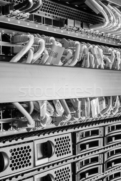 Centro de datos hardware Internet habitación ordenador resumen Foto stock © kubais