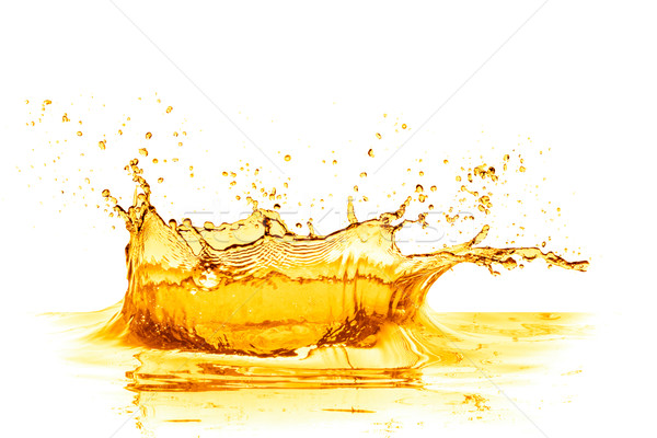 orange juice splash Stock photo © kubais