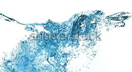 turquoise water splash Stock photo © kubais