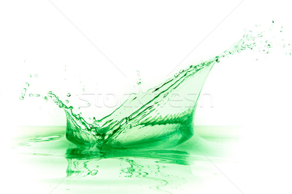 green liquid splash Stock photo © kubais