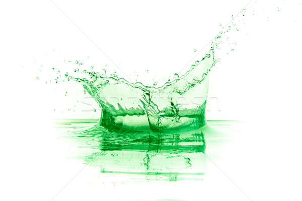 green liquid splash Stock photo © kubais